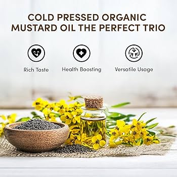 Organic Cold Pressed Mustard Oil